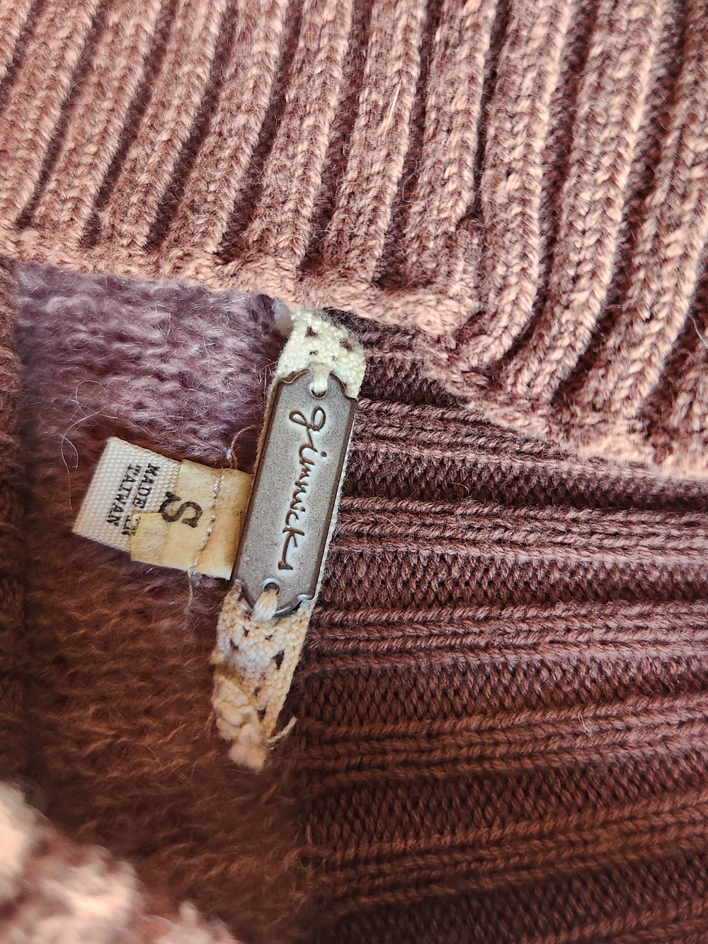 Two-Tone Turtle Neck Sweater - Picture 2 of 3